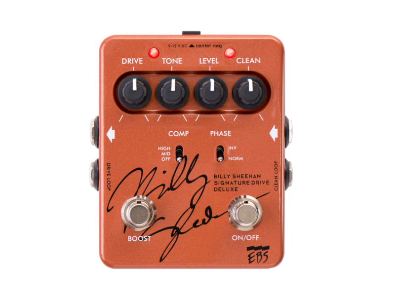 Новинка: EBS BILLY SHEEHAN SIGNATURE DRIVE DELUXE