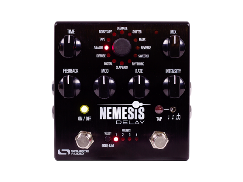 Новый тест-драйв педали Nemesis Delay от Source Audio