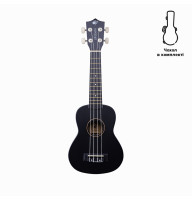 Укулеле Alfabeto U21 (Чорний) + чохол