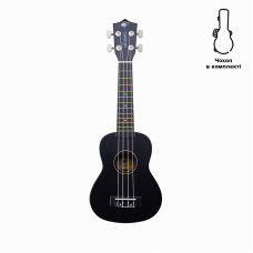 Укулеле Alfabeto U21 (Чорний) + чохол