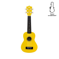 Укулеле Alfabeto CARBUKU21 (Жовтий) + чохол