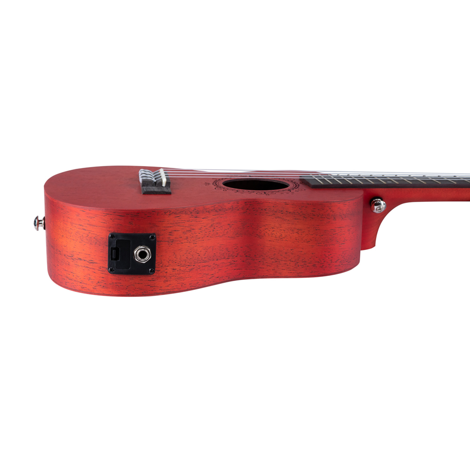 Електроакустичне укулеле Alfabeto COLORED MAHOGANY CM23EQ (Red)