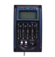 Еквалайзер 4 смуговий, звукознімач Alfabeto LC-5