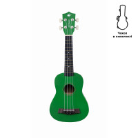Ukulele Alfabeto U21 (Green) + bag