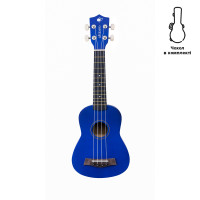 Укулеле Alfabeto U21 (Синий) + чехол