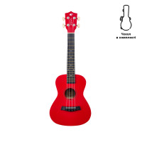 Ukulele Alfabeto U23 (Red) + bag