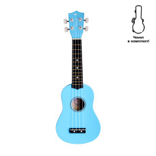 Укулеле Alfabeto USL21 (Light Blue) + чохол