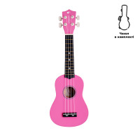Ukulele Alfabeto USL21 (Pink) + bag