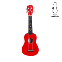 Укулеле Alfabeto USL21 (Red) + чехол