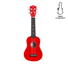 Укулеле Alfabeto USL21 (Red) + чохол