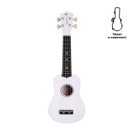 Укулеле Alfabeto USL21 (White) + чохол