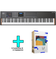 MIDI-клавіатура Arturia KeyLab 88 MkII Black Edition + V Collection 9