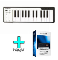 MIDI-клавіатура Arturia MicroLab (Black) + Arturia Analog Lab V