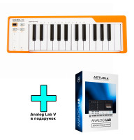 MIDI-клавіатура Arturia MicroLab (Orange) + Arturia Analog Lab V