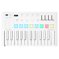 MIDI-клавіатура Arturia MiniLab 3 Alpine White Special Edition