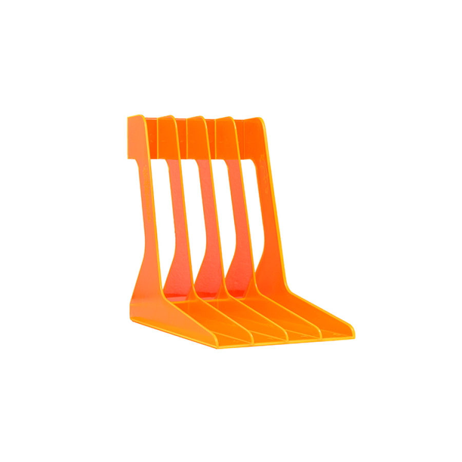 Підставка для вінілових платівок Audio Anatomy 12″ Vinyl Record Stand Orange Translucent