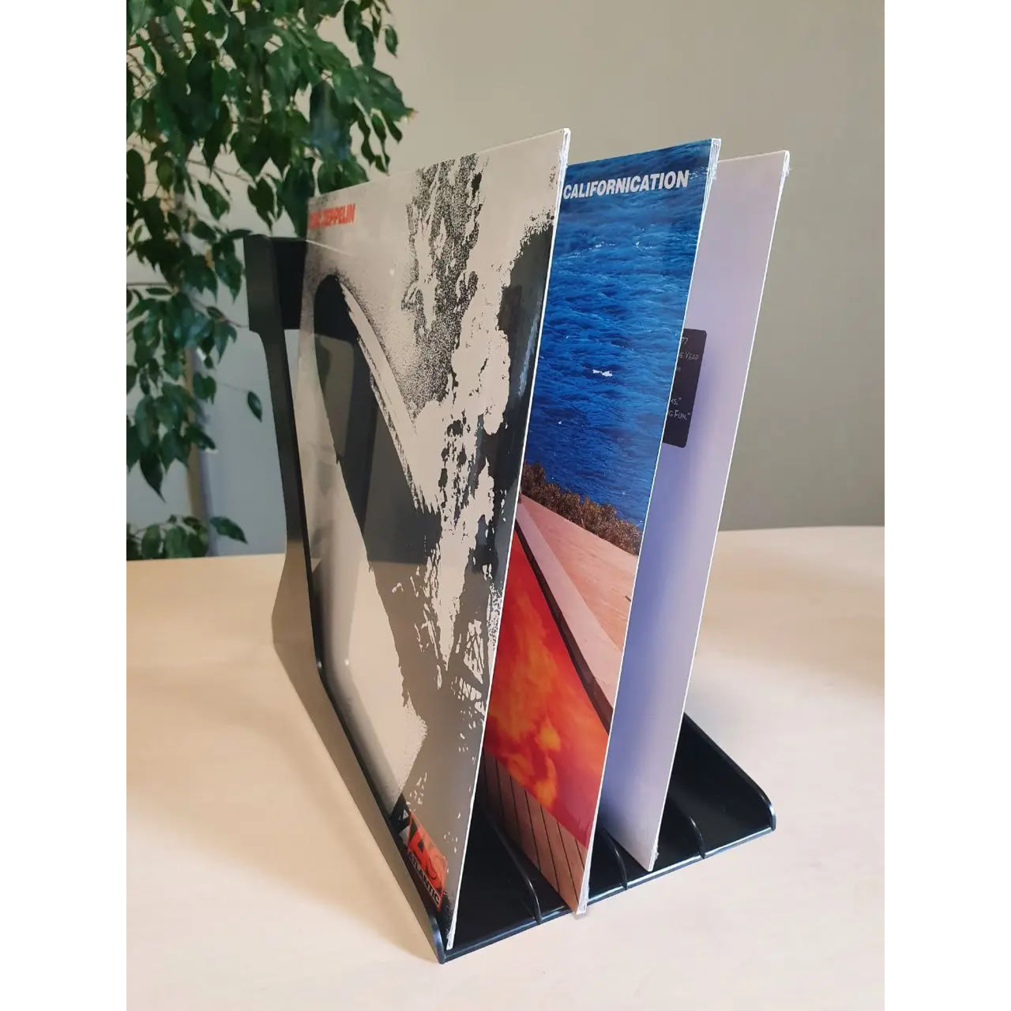 Подставка для виниловых пластинок Audio Anatomy 12″ Vinyl Record Stand Black