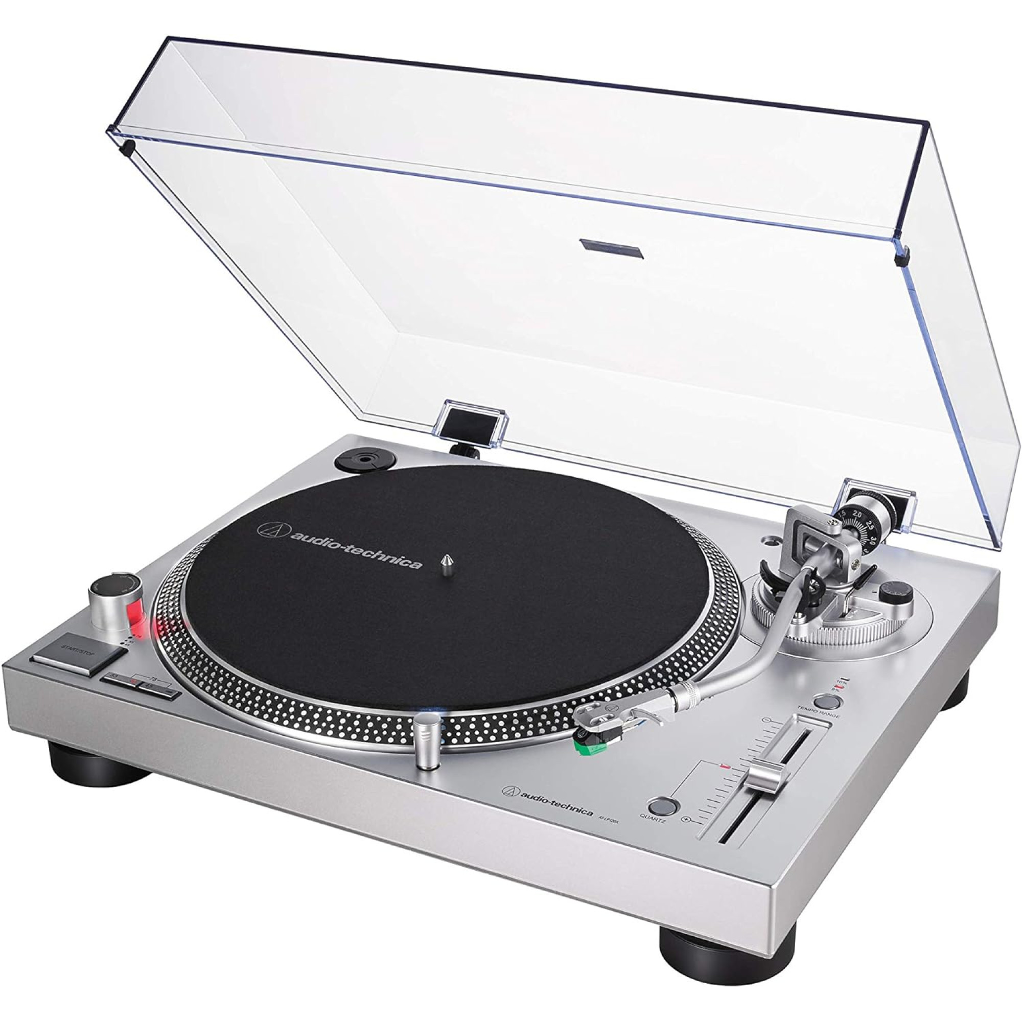Виниловый проигрыватель Audio-Technica AT-LP120XUSB Silver