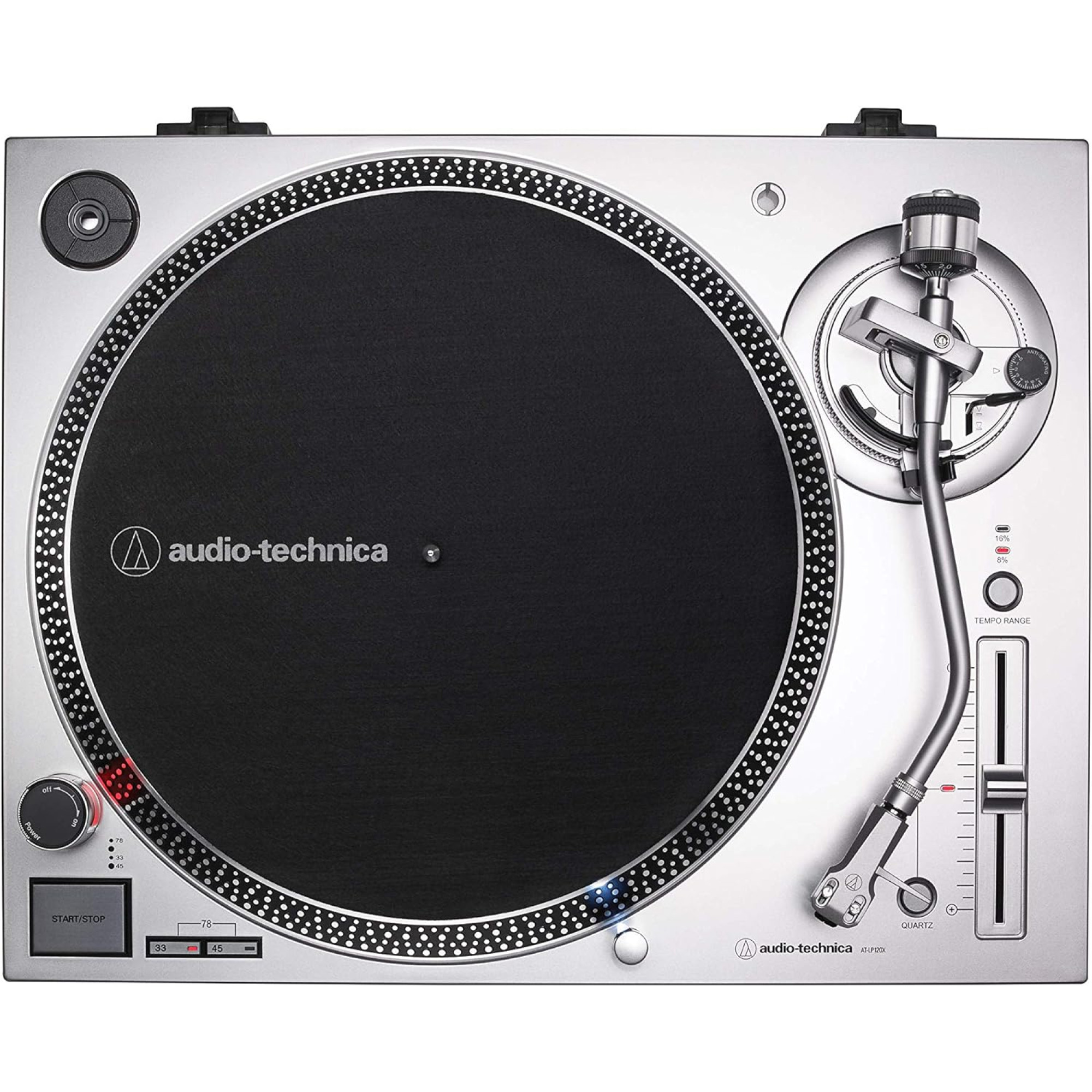 Виниловый проигрыватель Audio-Technica AT-LP120XUSB Silver