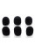 Microphones Pop Filters Bespeco WS06BK (6 pcs)