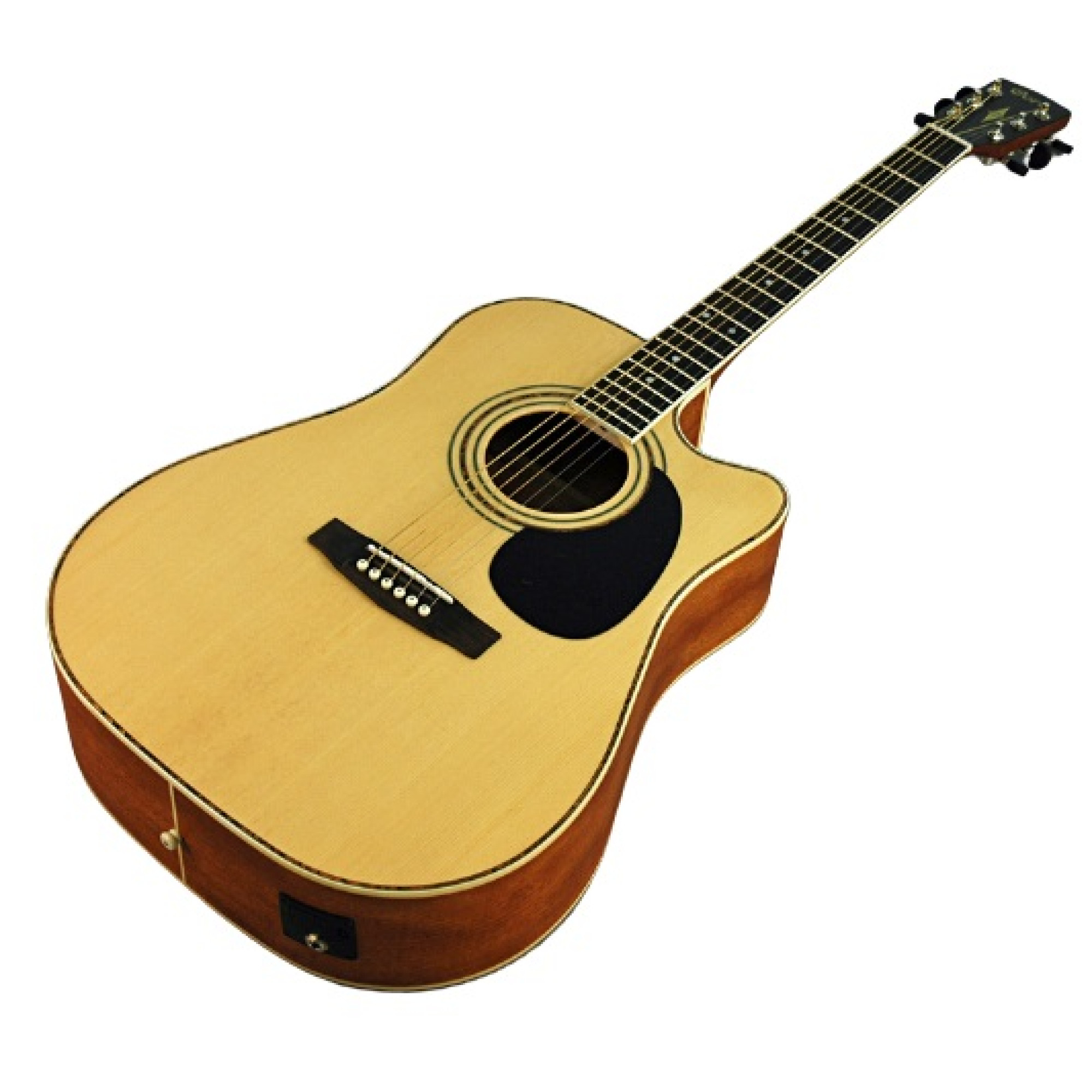 Electric Acoustic Guitar Cort AD880CE (Natural Satin)