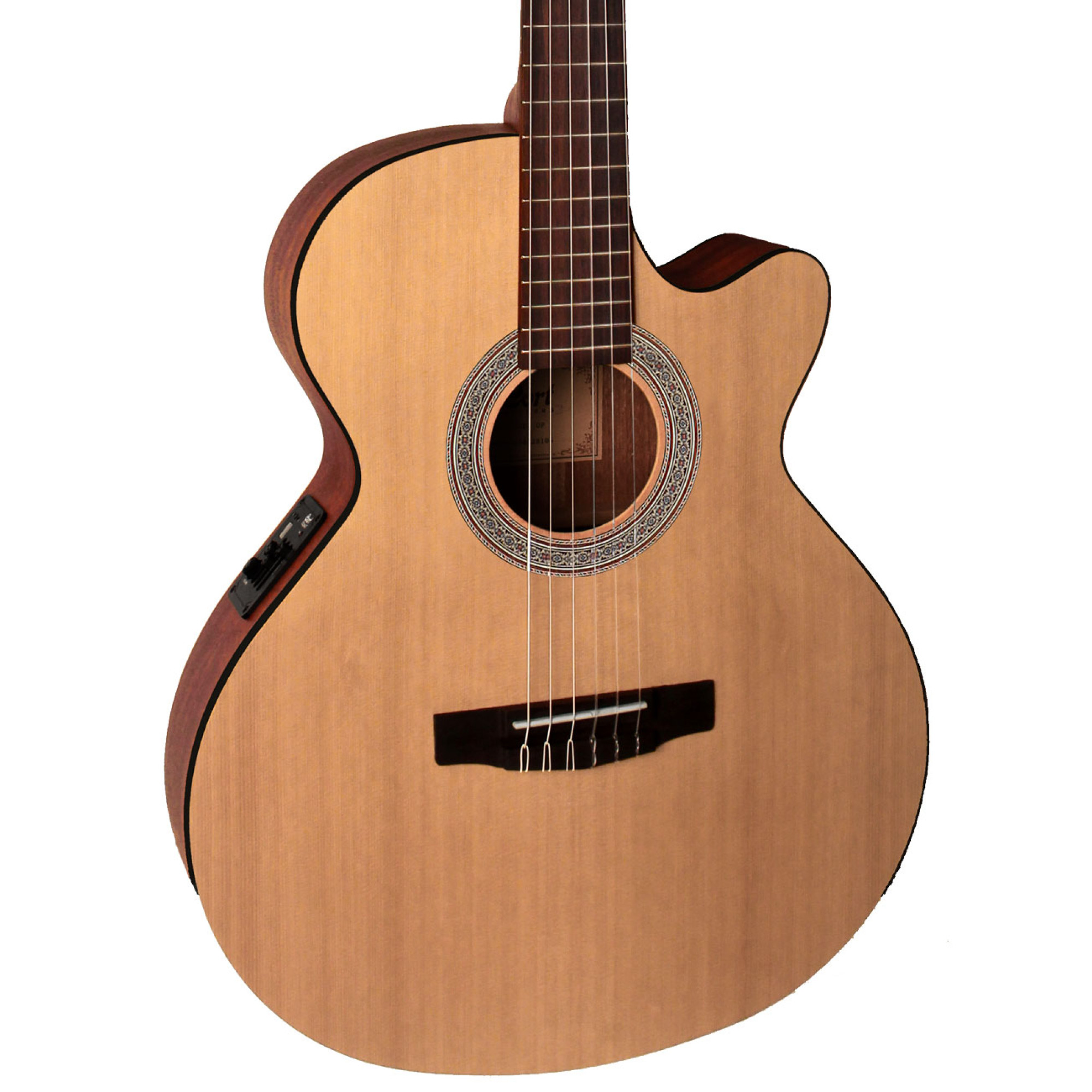 Класична гітара зі звукознімачем Cort CEC1 (Open Pore)