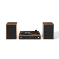 Вініловий програвач Crosley Alto Shelf System (Walnut)