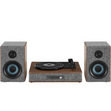 Вініловий програвач Crosley Aria Shelf System Gray