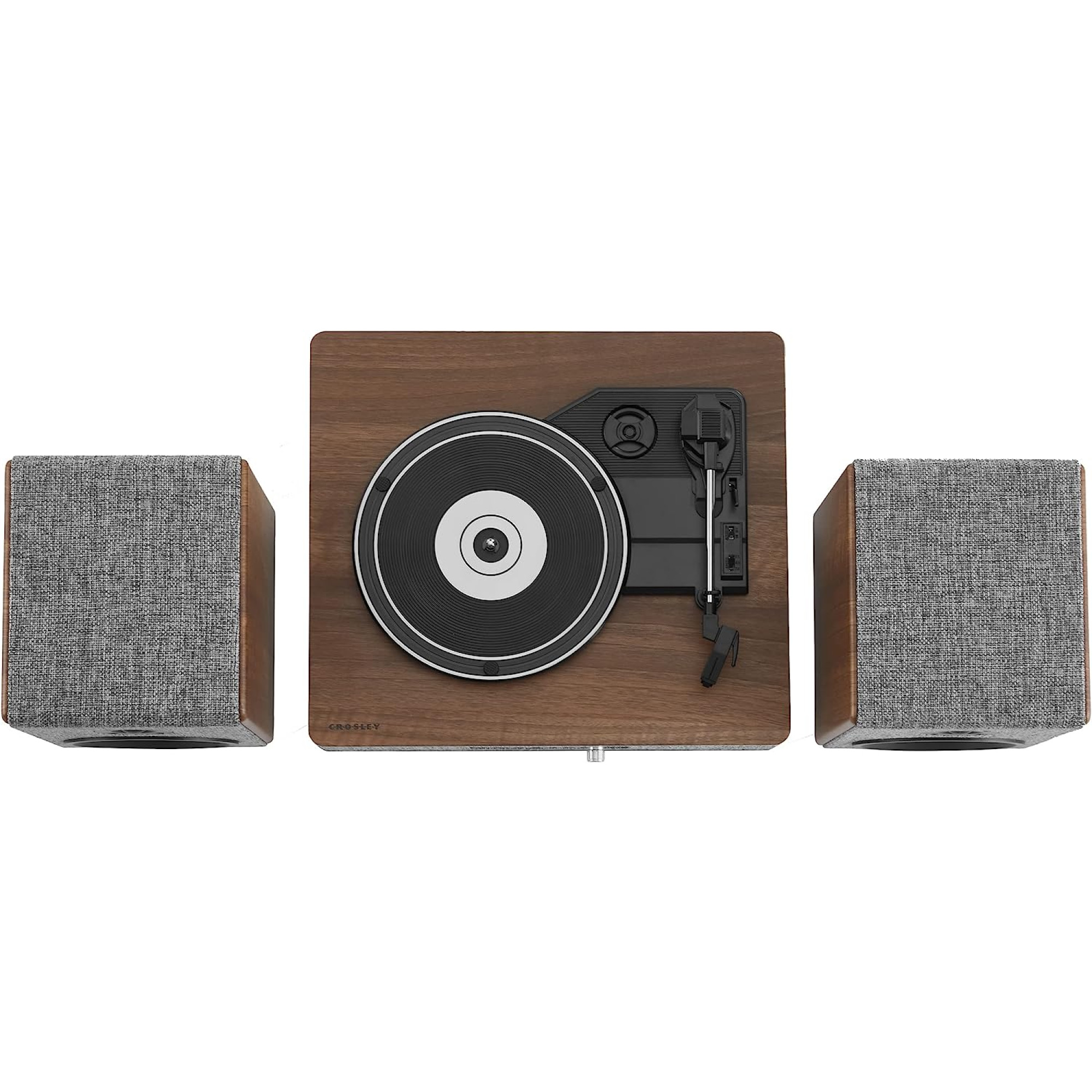 Виниловый проигрыватель Crosley Aria Shelf System Gray