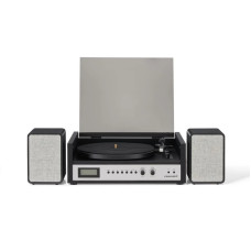 Вініловий програвач Crosley Coda Shelf System (Silver)