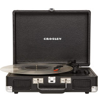Вініловий програвач Crosley Cruiser Deluxe (Black Ex)