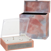Turntable Crosley Fusion Turntable + Case Combo (Watercolor)