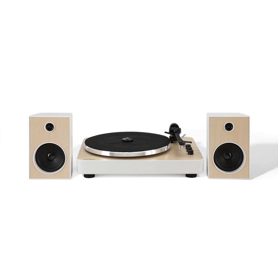 Виниловый проигрыватель Crosley T170 Shelf System (White)