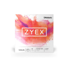 Струни для скрипки D'Addario ZYEX VIOLIN STRING SET Silver D (4/4 Size, Medium Tension)