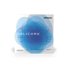 Струни для скрипки D'Addario HELICORE VIOLIN STRING SET WOUND E (4/4 Scale, Medium Tension)