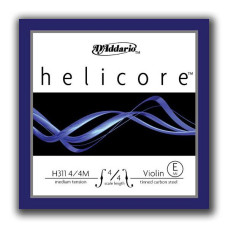 Струна Мі для скрипки D'Addario HELICORE VIOLIN SINGLE E STRING (4/4 Scale, Medium Tension)