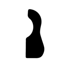 Панель Pickguard D'Andrea 376A Large Black