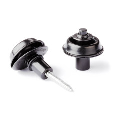 Стреплоки для ременя Dunlop SLS1403BK Straplok Strap Flush Mount (Чорний оксид)