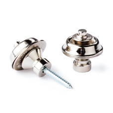 Стреплоки для ременя Dunlop SLS1501N Straplok Strap Retainers Traditional (Нікельовані)