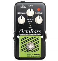 Бас-гитарная / гитарная педаль эффектов EBS OctaBass Blue Label