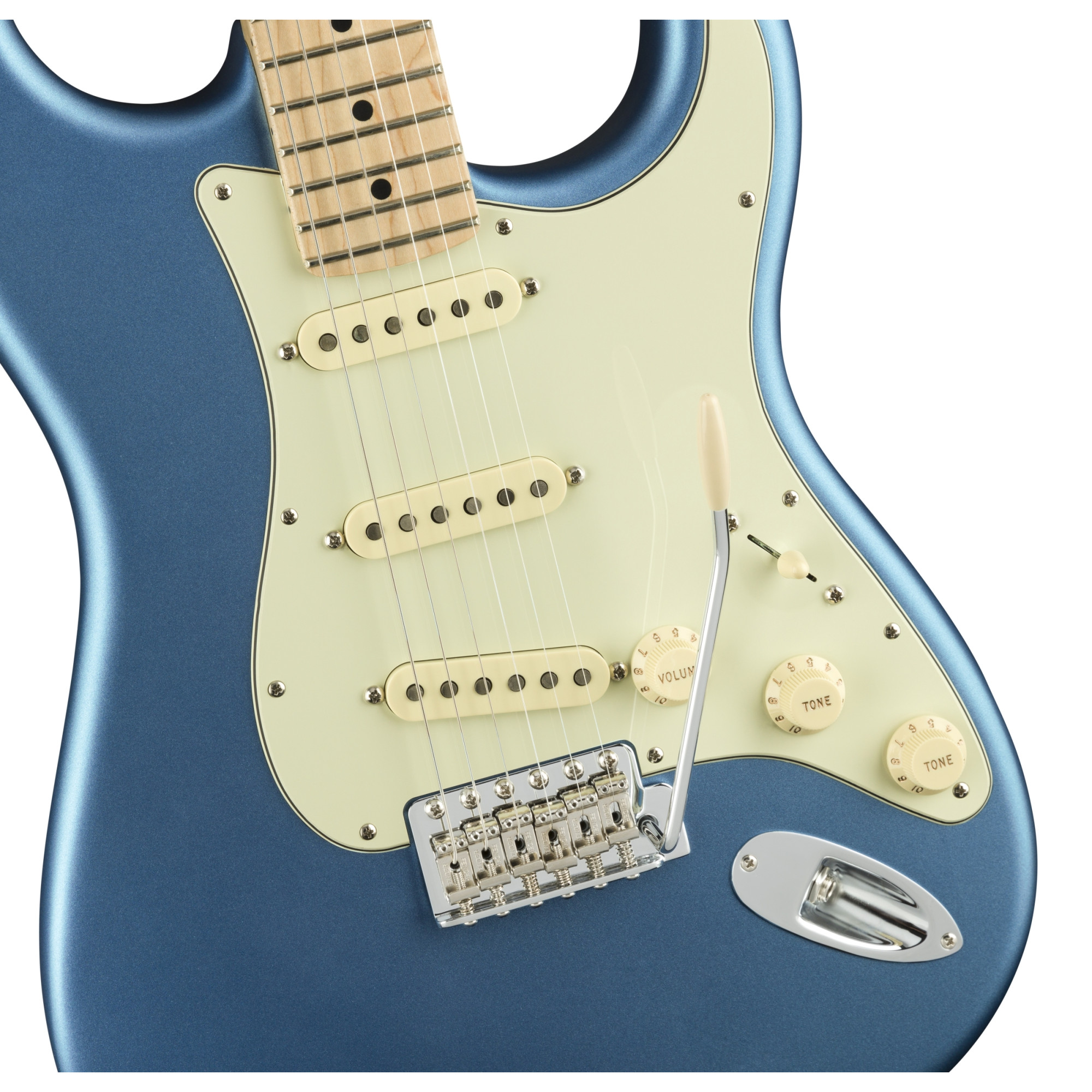 Electric Guitar Fender American Performer Stratocaster MN (Satin Lake Placid Blue)