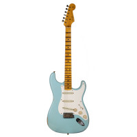 Электрогитара Fender Custom Shop 1957 Stratocaster Relic (Faded Aged Daphne Blue)