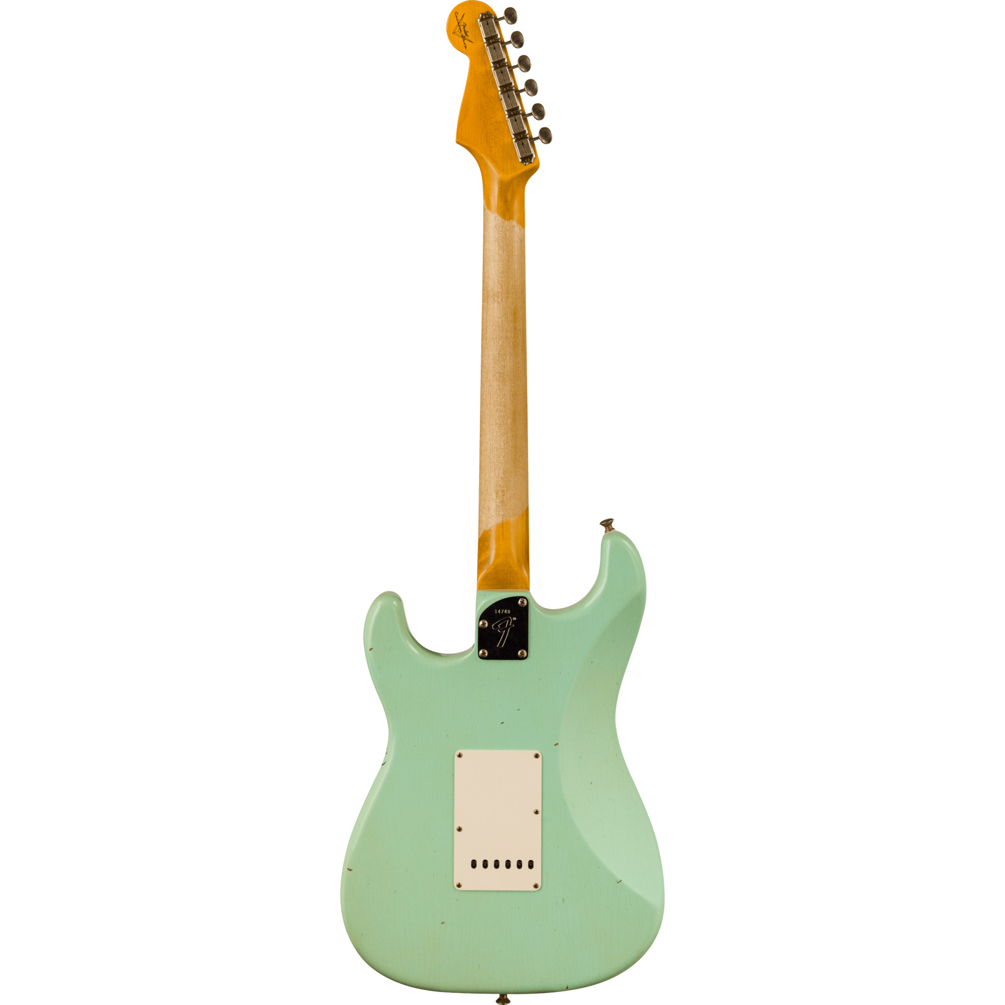 Electric Guitar Fender Custom Shop Limited Edition 1957 Stratocaster Journeyman Relic (Aged Sea Foam Green)