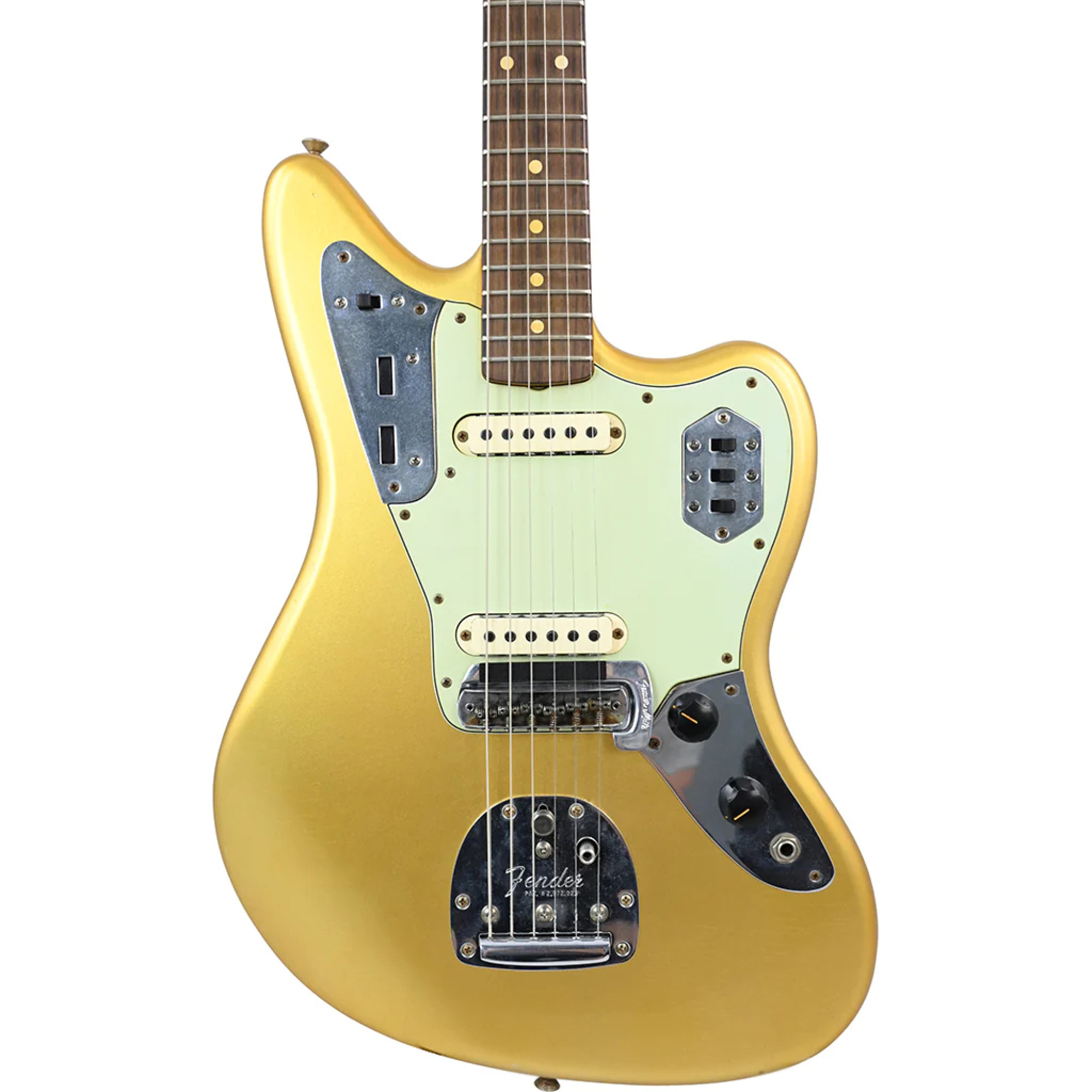 Электрогитара Fender Custom Shop Limited Edition 1963 Jaguar Journeyman Relic (Aged Aztec Gold)