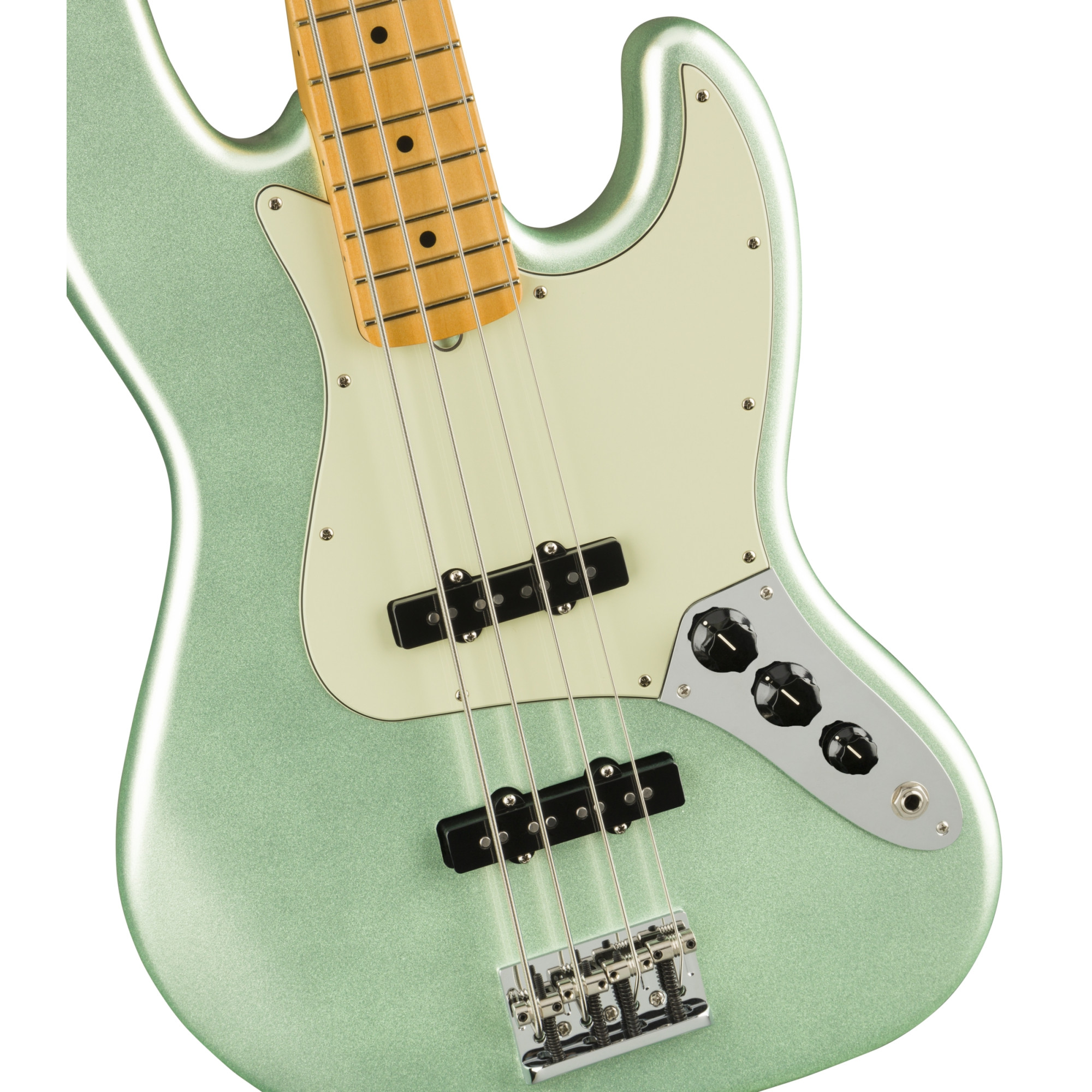 Бас-гитара Fender American Pro II Jazz Bass MN Mystic Seafoam Green