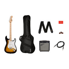 Гітарний набір Squier by Fender Sonic Stratocaster Pack MN (2-Color Sunburst)