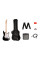 Гитарный набор Squier by Fender Sonic Stratocaster Pack MN (Black)