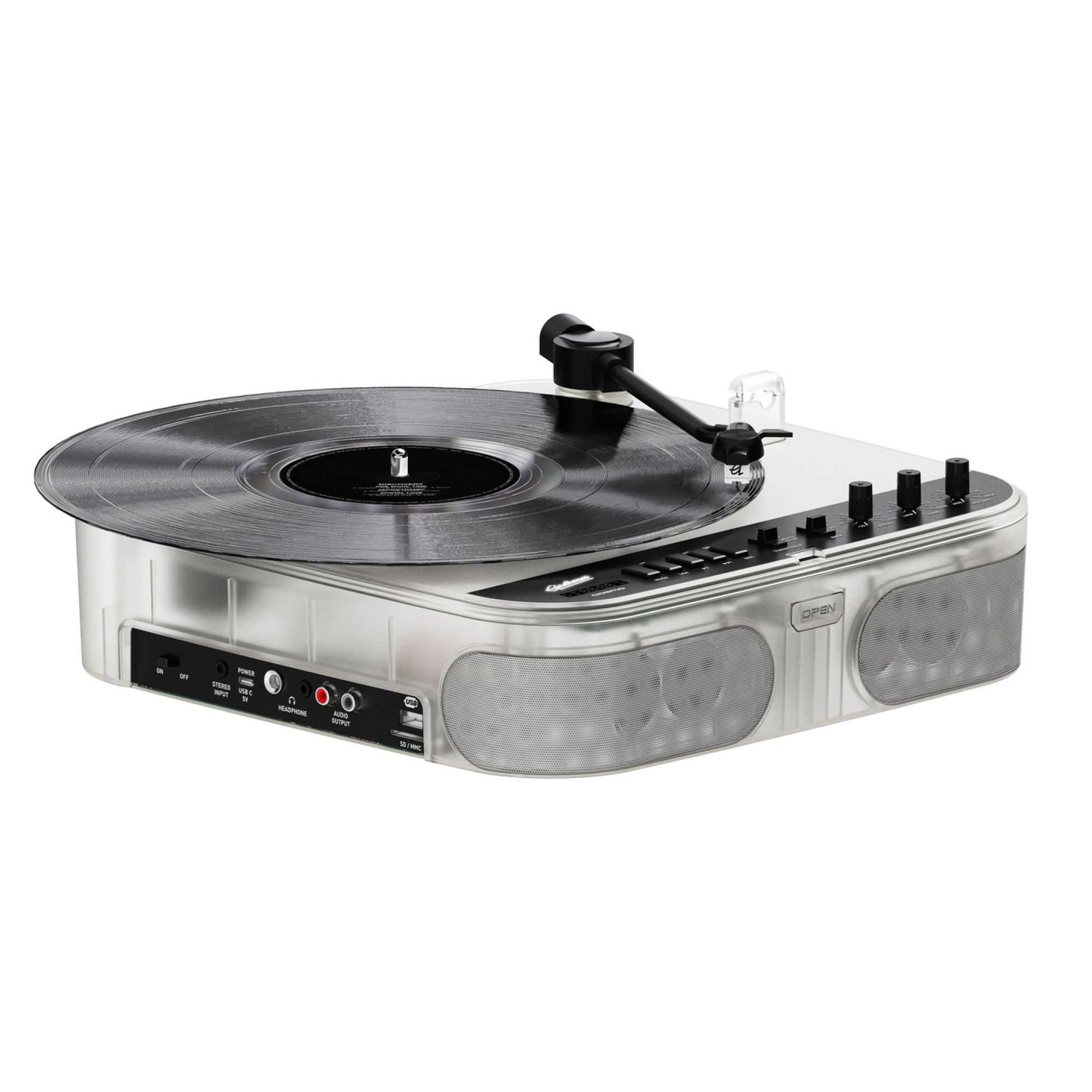 Виниловый проигрыватель Gadhouse Cosmo Turntable (White)