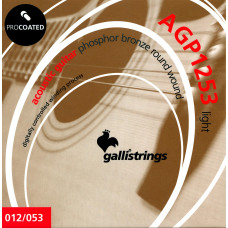 Струни для акустичної гітари Gallistrings AGP1253 LIGHT