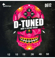 Струни для електрогітари Gallistrings D612 (.012-.058), D-Tuned, Steel/Nickel